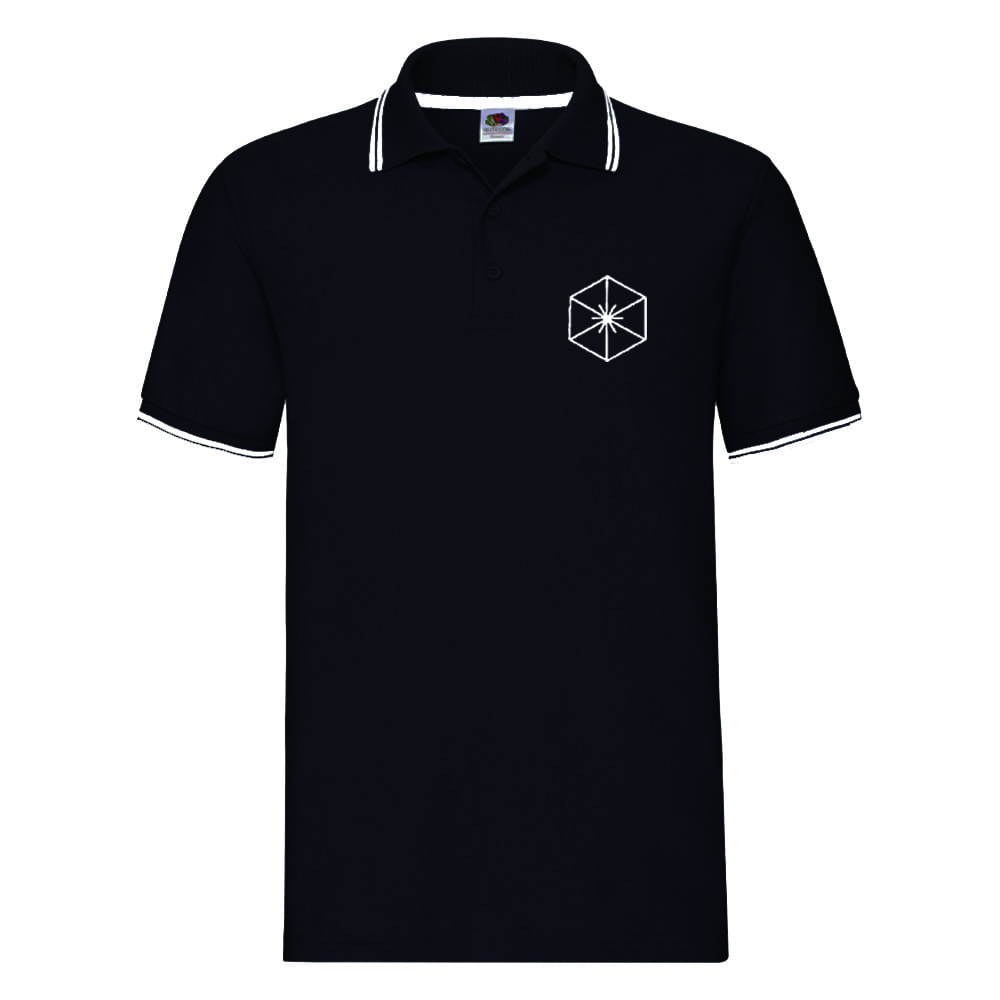 Effy Lowan black and white polo shirt merchandise mental health raw rnb rap hip-hop artist diamond imperfection honest truth