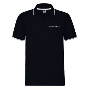 Effy Lowan black and white polo shirt merchandise mental health raw rnb rap hip-hop artist imperfection honest truth