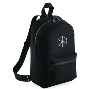 Effy Lowan merchandise black mini fashion backpack rucksack mental health diamond imperfection real raw rap rnb hip-hop artist