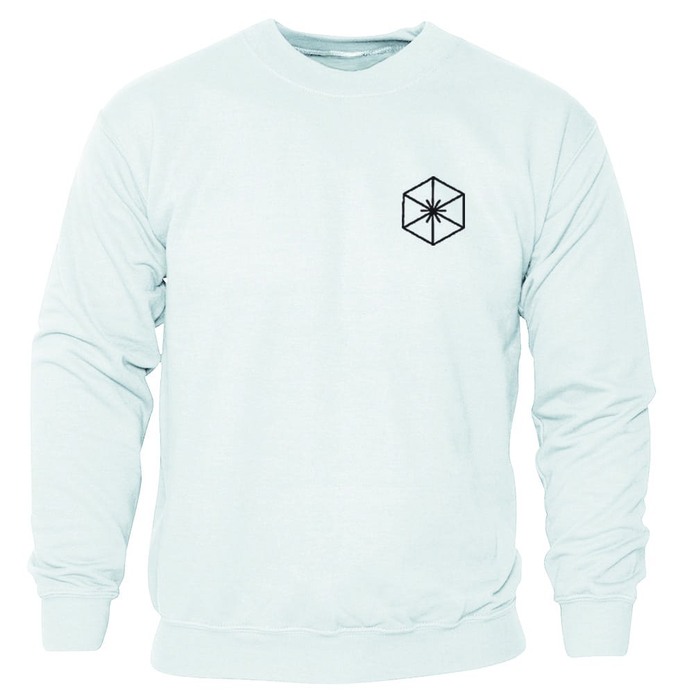 Effy Lowan white pull over sweatshirt jumper mental health rnb hip-hop rap artist diamond imperfection truth honest real
