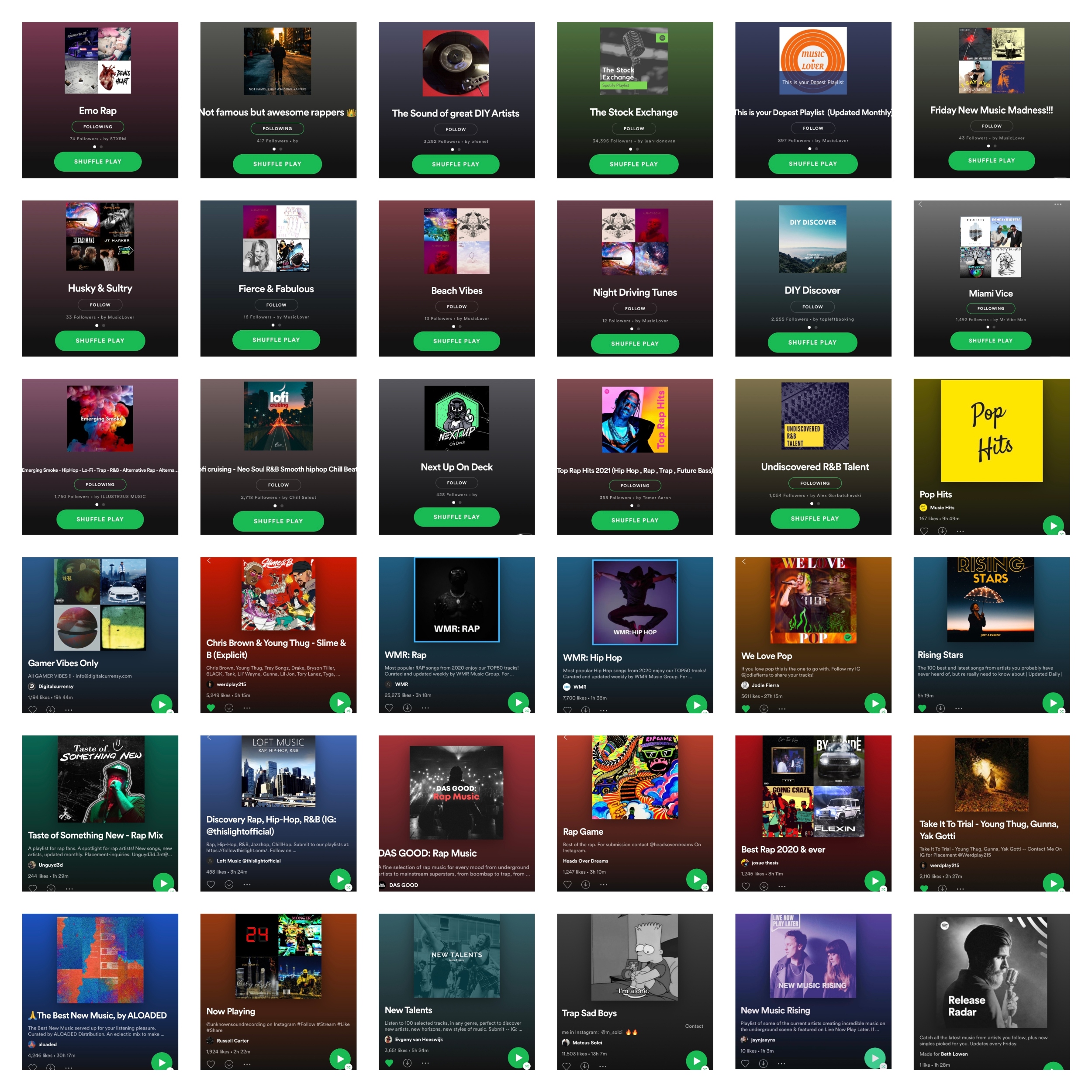 Effy Lowan Spotify Playlist Photo